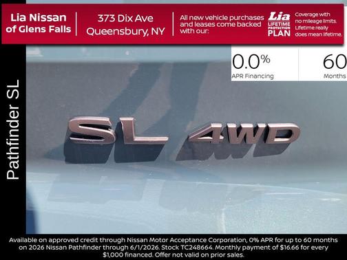 Baltic Teal 2026 Nissan Pathfinder SL
