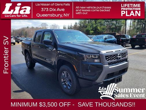 Super Black 2026 Nissan Frontier SV