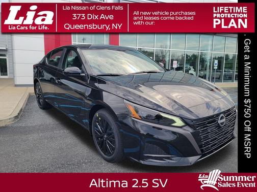Black 2026 Nissan Altima SV