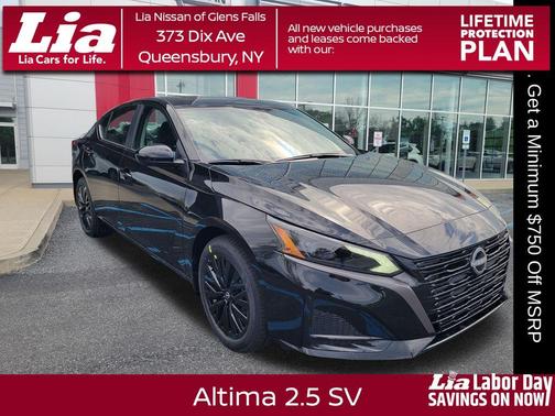 Black 2026 Nissan Altima SV