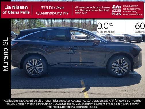 Super Black 2026 Nissan Murano SL