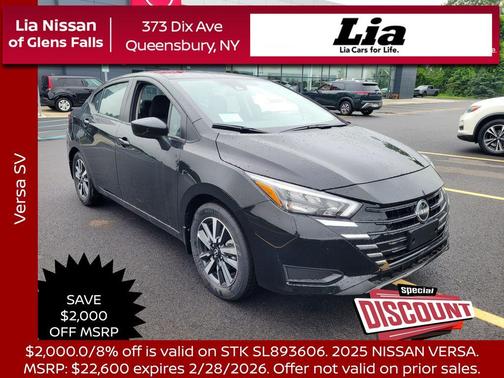 2025 Nissan Versa 1.6 SV