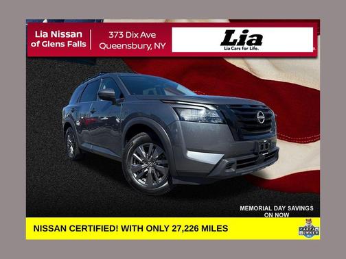 Gun Metallic 2023 Nissan Pathfinder SV