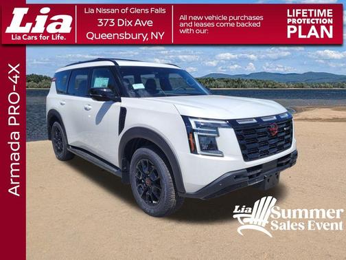 Aspen White 2026 Nissan Armada PRO4X