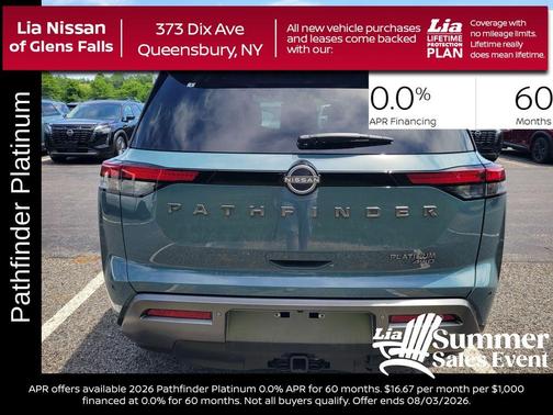 Baltic 2026 Nissan Pathfinder Platinum