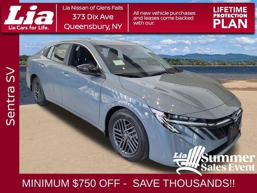Atlantic Gray M 2026 Nissan Sentra SV