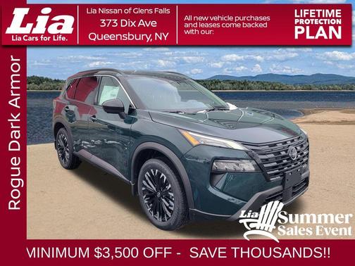 Obsidian Black 2026 Nissan Rogue Dark Armor
