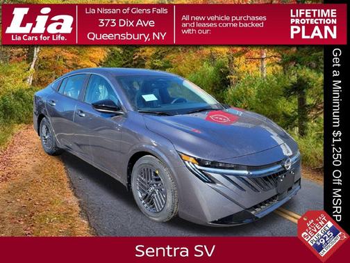 Gun Metallic 2026 Nissan Sentra SV