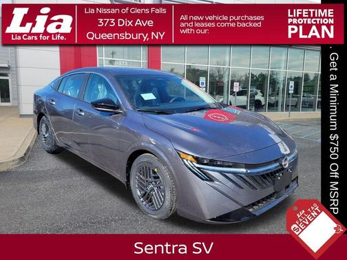 Gun Metallic 2026 Nissan Sentra SV
