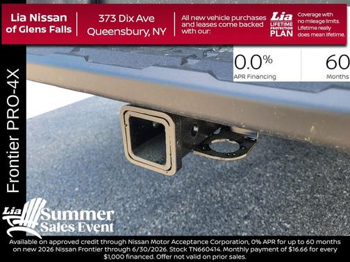 Bluestone Pearl 2026 Nissan Frontier PRO-4X