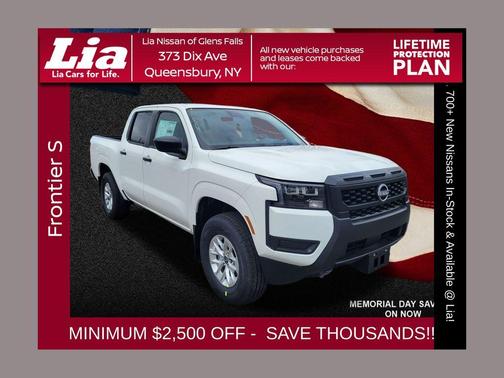 Glacier White 2026 Nissan Frontier S