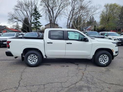Glacier White 2026 Nissan Frontier S