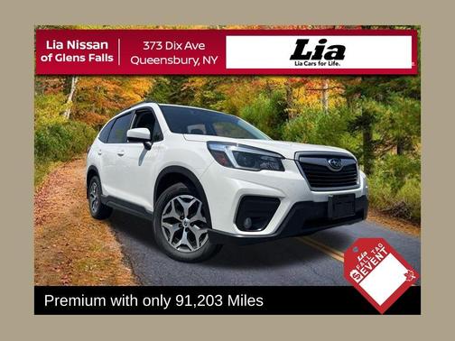 Crystal White Pearl 2021 Subaru Forester Premium