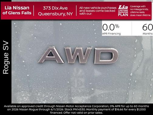 Boulder Gray Metallic 2026 Nissan Rogue SV