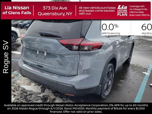 Boulder Gray Metallic 2026 Nissan Rogue SV