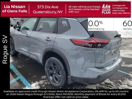 Boulder Gray Metallic 2026 Nissan Rogue SV