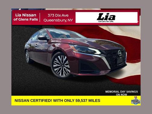 Garnet Pearl Me 2024 Nissan Altima 2.5 SV