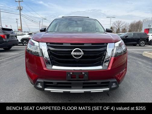Red 2 Tone 2022 Nissan Pathfinder SL