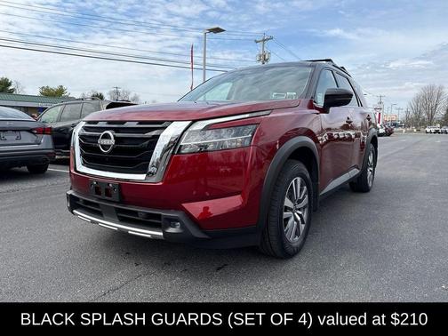 Red 2 Tone 2022 Nissan Pathfinder SL