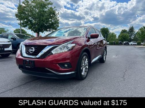Red 2018 Nissan Murano Platinum