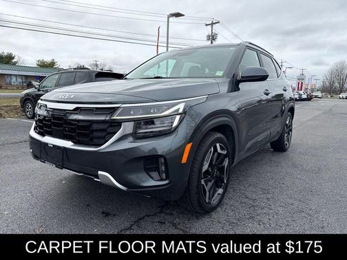 Gravity Gray 2024 Kia Seltos SX