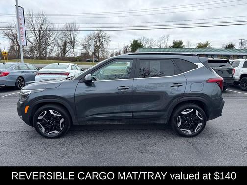 Gravity Gray 2024 Kia Seltos SX