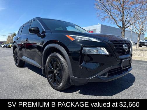 Black 2023 Nissan Rogue SV