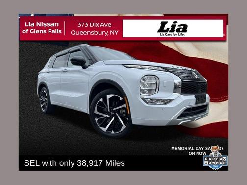 Diamond White 2024 Mitsubishi Outlander SEL