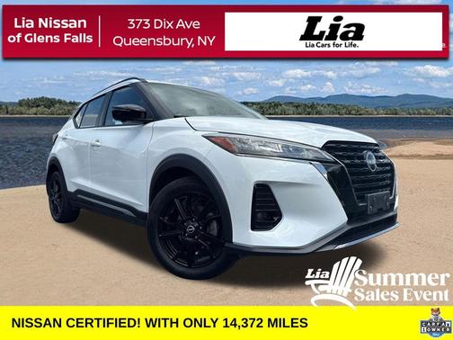 Aspen White 2024 Nissan Kicks SR