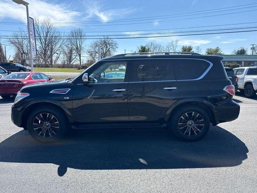 Black 2019 Nissan Armada Platinum