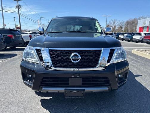 Black 2019 Nissan Armada Platinum
