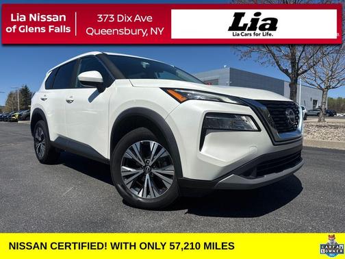 Pearl White Tri-Coat 2023 Nissan Rogue SV