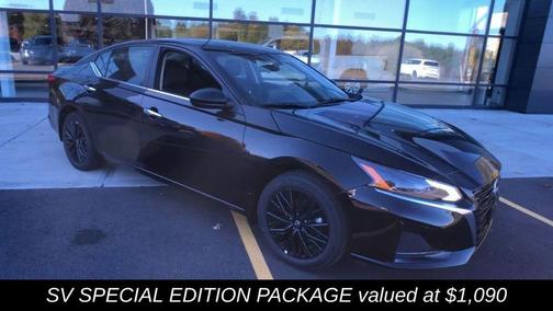 Black 2025 Nissan Altima SV