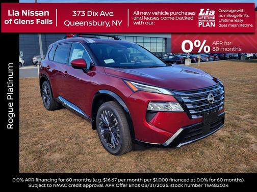 2026 Nissan Rogue Platinum