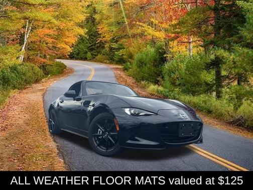 Jet Black Mica 2024 Mazda MX-5 Miata Sport