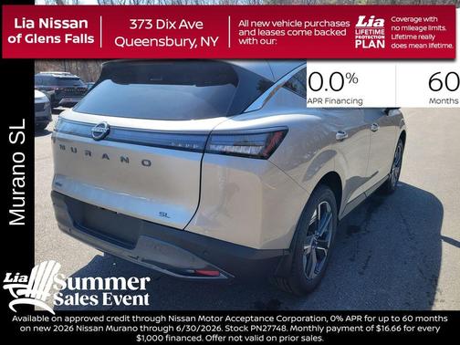 Champagne Silver 2026 Nissan Murano SL