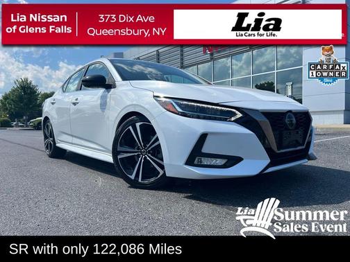 Aspen White 2020 Nissan Sentra SR