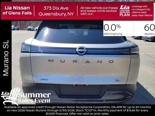 Champagne Silver 2026 Nissan Murano SL