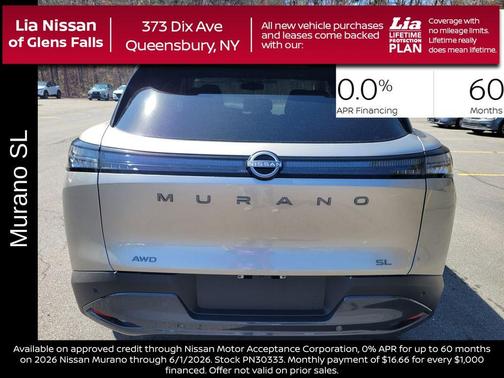Champagne Silver 2026 Nissan Murano SL