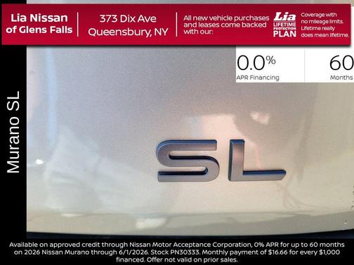 Champagne Silver 2026 Nissan Murano SL