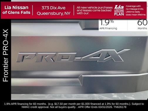 2026 Nissan Frontier PRO-4X