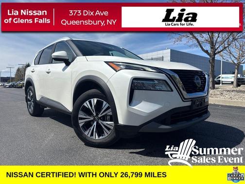 White 2023 Nissan Rogue SV