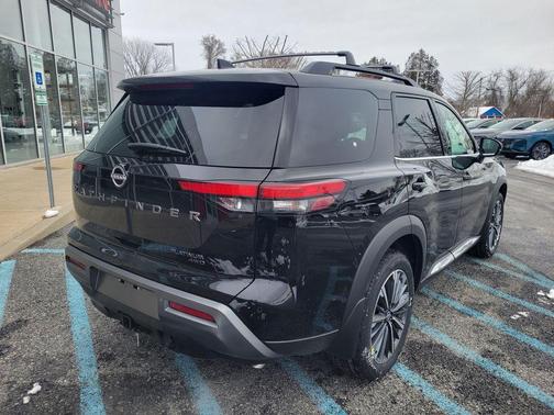 Black 2026 Nissan Pathfinder Platinum