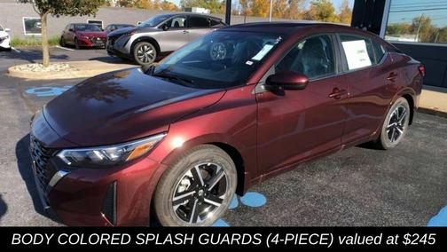 Rosewood Metallic 2025 Nissan Sentra SV