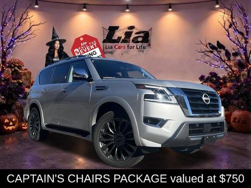 Brilliant Silver Metallic 2023 Nissan Armada Platinum