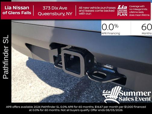 Everest White P 2026 Nissan Pathfinder SL