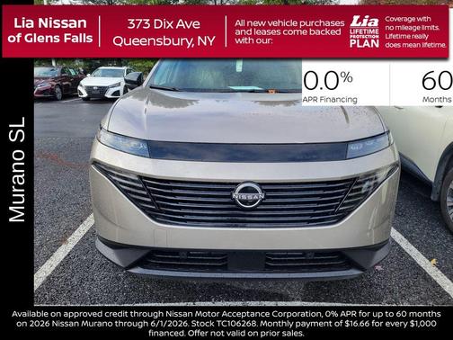 Champagne Silve 2026 Nissan Murano SL