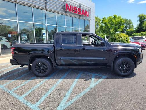 Black 2026 Nissan Frontier SV