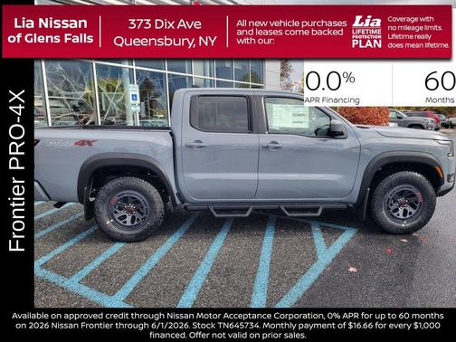 Boulder Gray Metallic 2026 Nissan Frontier PRO-4X