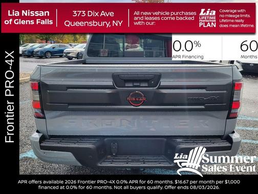 Boulder Gray Metallic 2026 Nissan Frontier PRO-4X